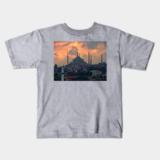 The Blue Mosque, Istanbul Kids T-Shirt